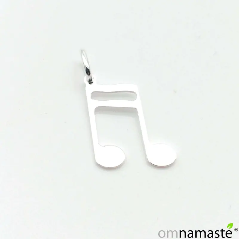 Colgante Plata Nota Musical