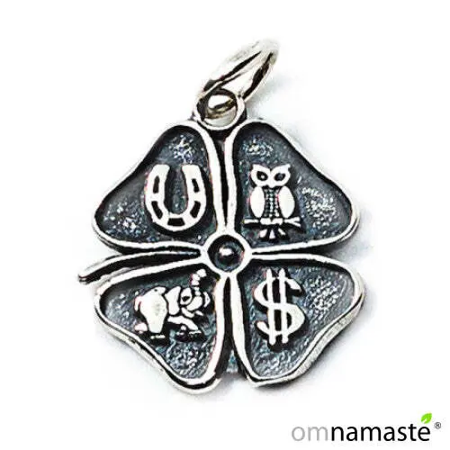 Colgante Plata Trébol Plata