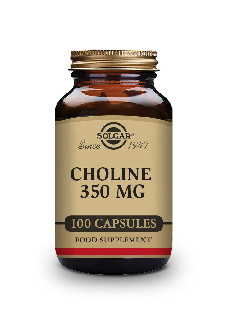 Colina 350 mg - 100 Cápsulas vegetales