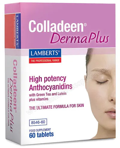 Colladeen® DermaPlus con Luteína, Zeaxantina, Té Verde, Vitaminas