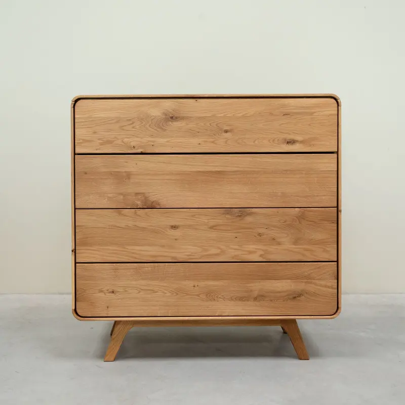 Commode en bois massif de chêne Genève 2 - NordicStory