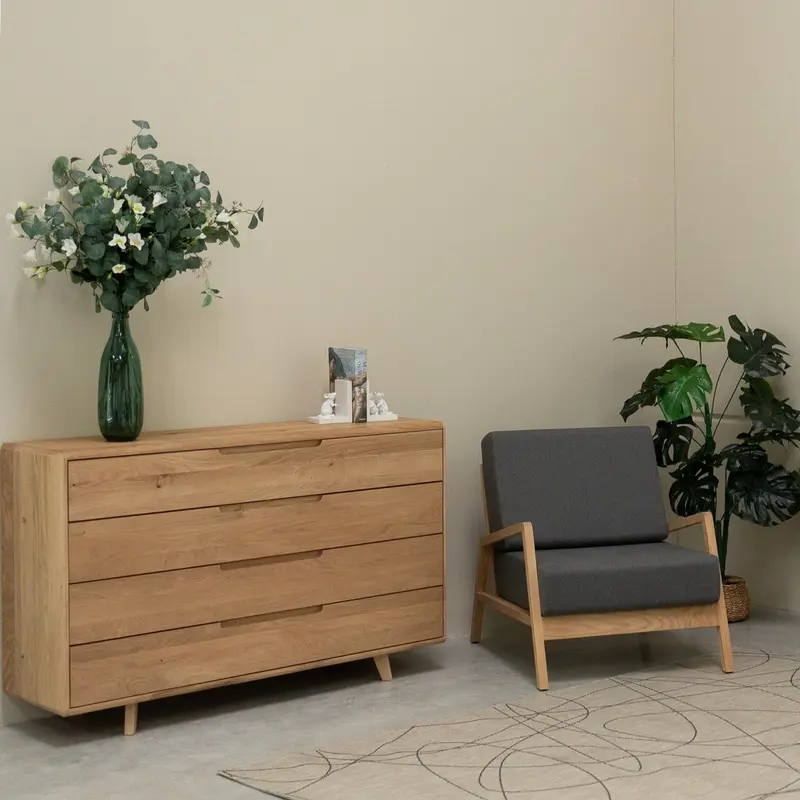 Commode en bois massif Suède 4.2 – NordicStory