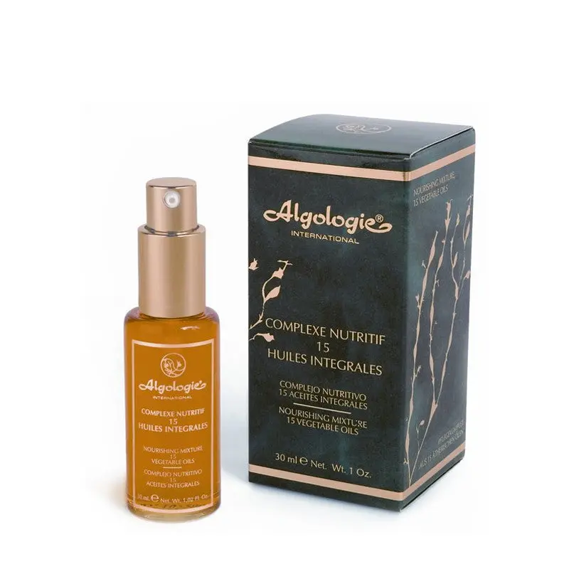 COMPLEJO NUTRITIVO CUIDADO FACIAL 15 ACEITES INTEGRALES 30ML - ALGOLOGIE
