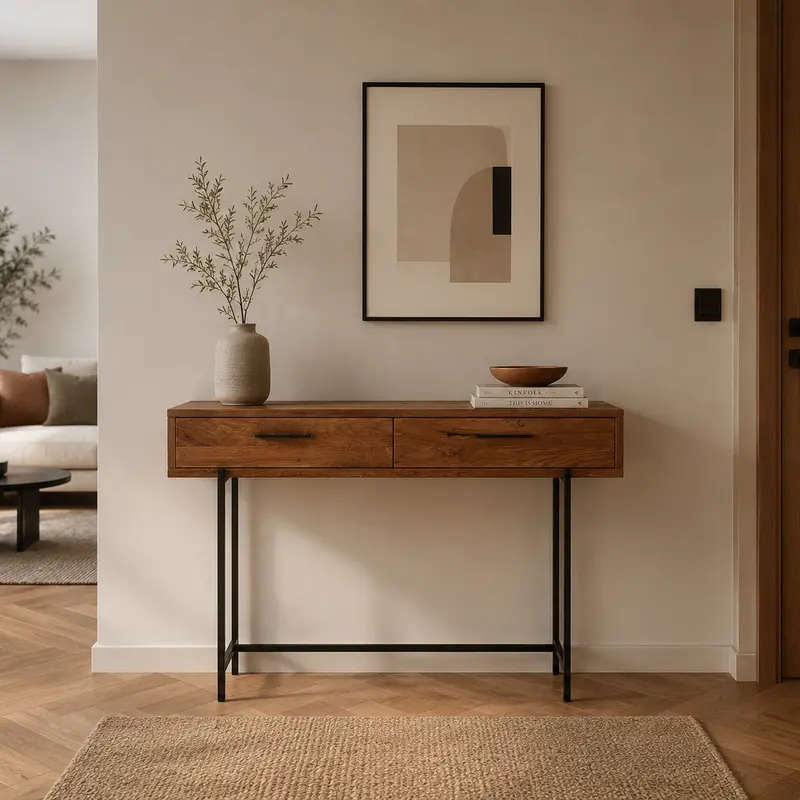 Console en bois massif Normandie - NordicStory