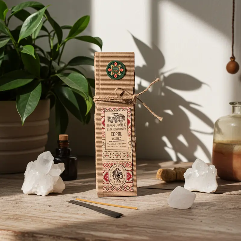 Copal Natural en Varillas – Incienso Artesanal para Limpieza Energética