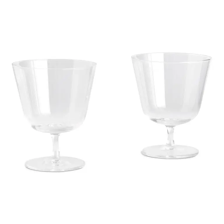 Copas Curve Stem Glass Set de 2 - HAY