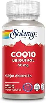 CoQ10 Ubiquinol - 50 mg - 30 Perlas - Solaray