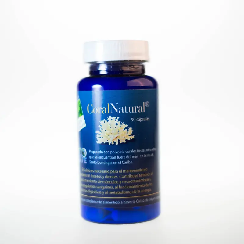 CORAL NATURAL 90 CAPS - CIEN POR CIEN NATURAL
