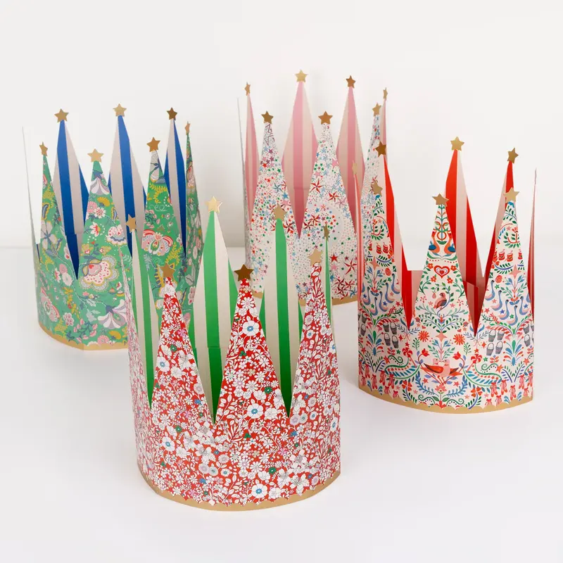 Coronas de Fiesta Liberty – Pack de 8 unidades