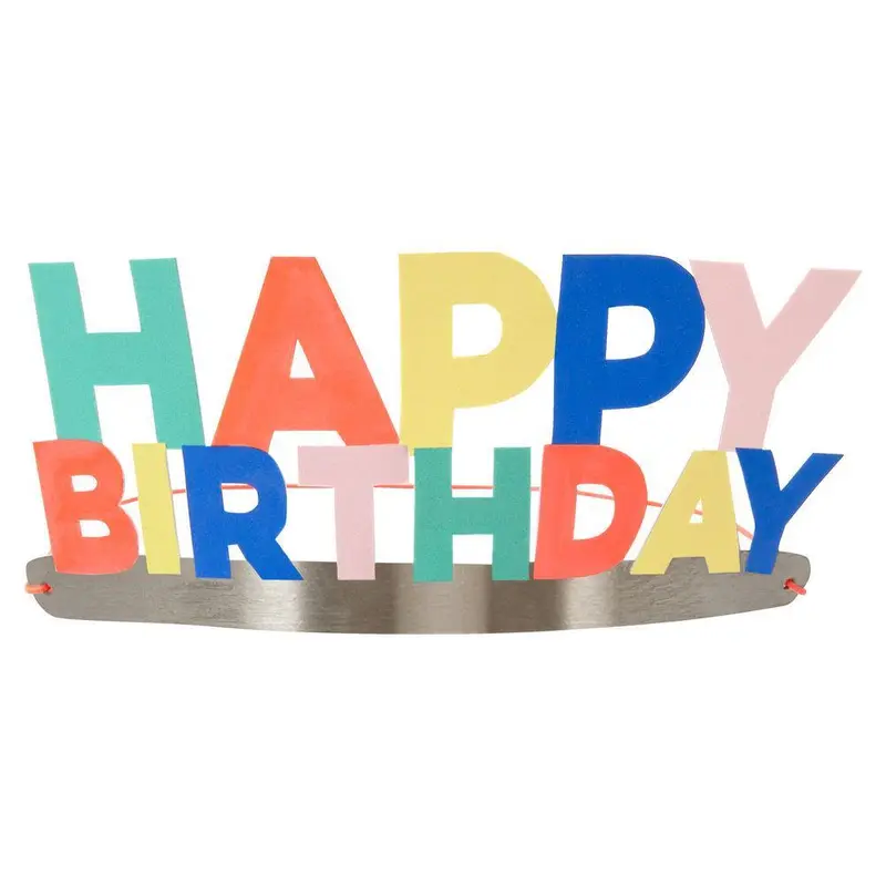 Coronas feliz cumpleaños