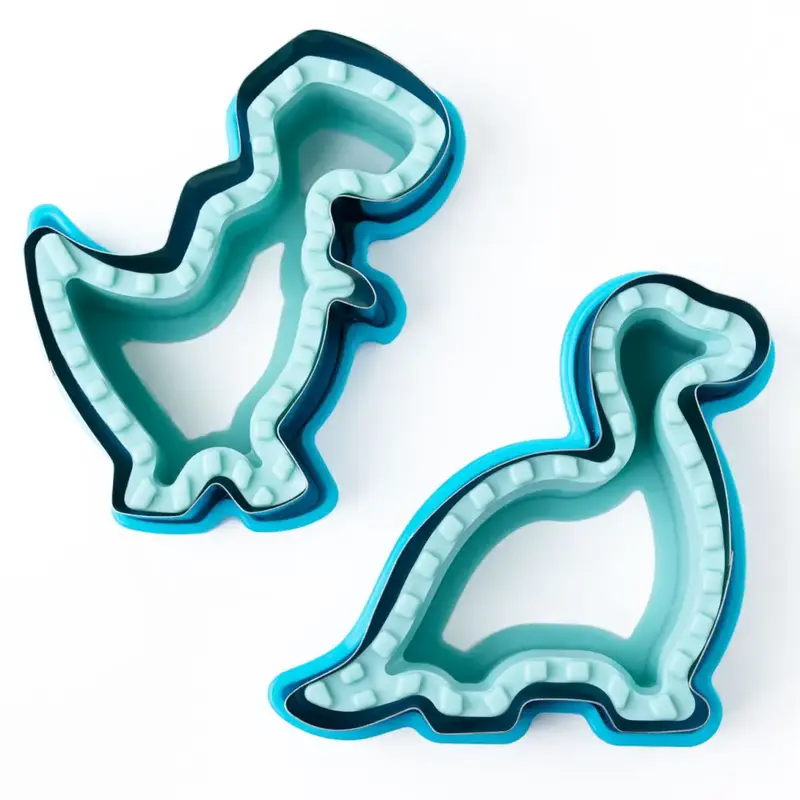 Cortadores con sellador para sándwich Lekkabox - Dinosaurios