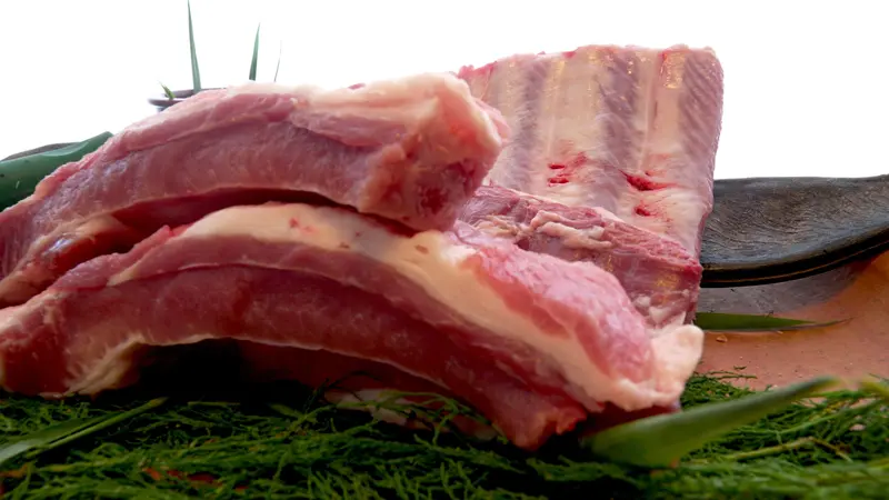 Costilla de cerdo Duroc Especial - 1 kg.