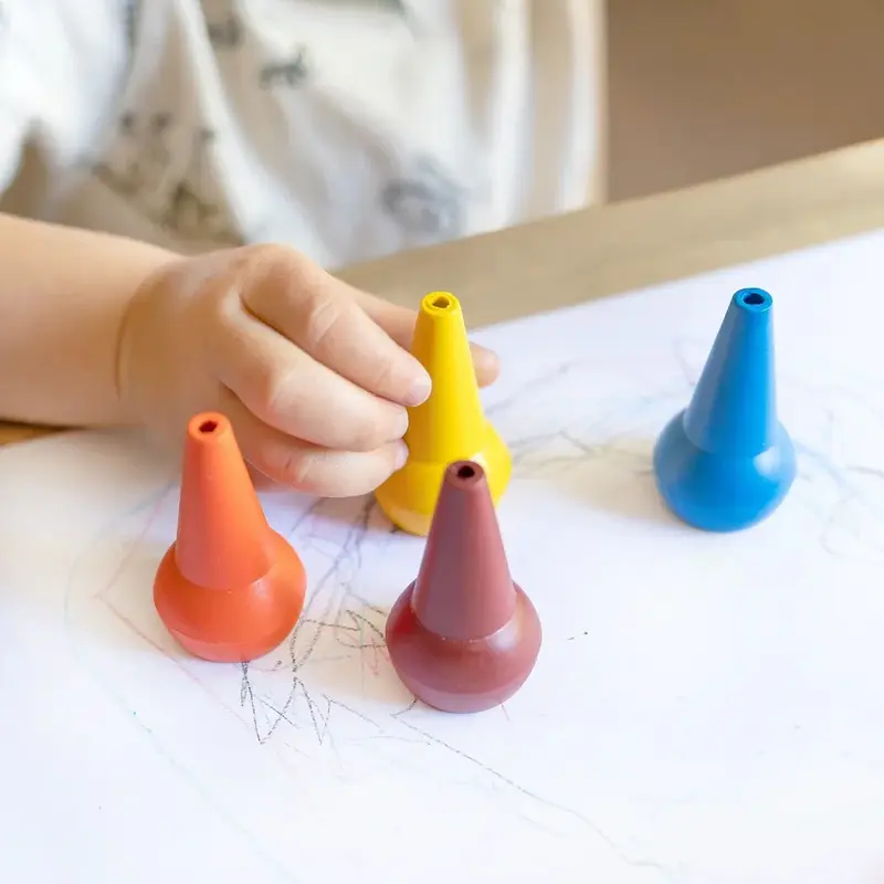 Crayones Apilables Retro Rainbow