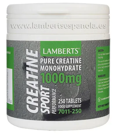 Creatina 1000 mg _ LAMBERTS