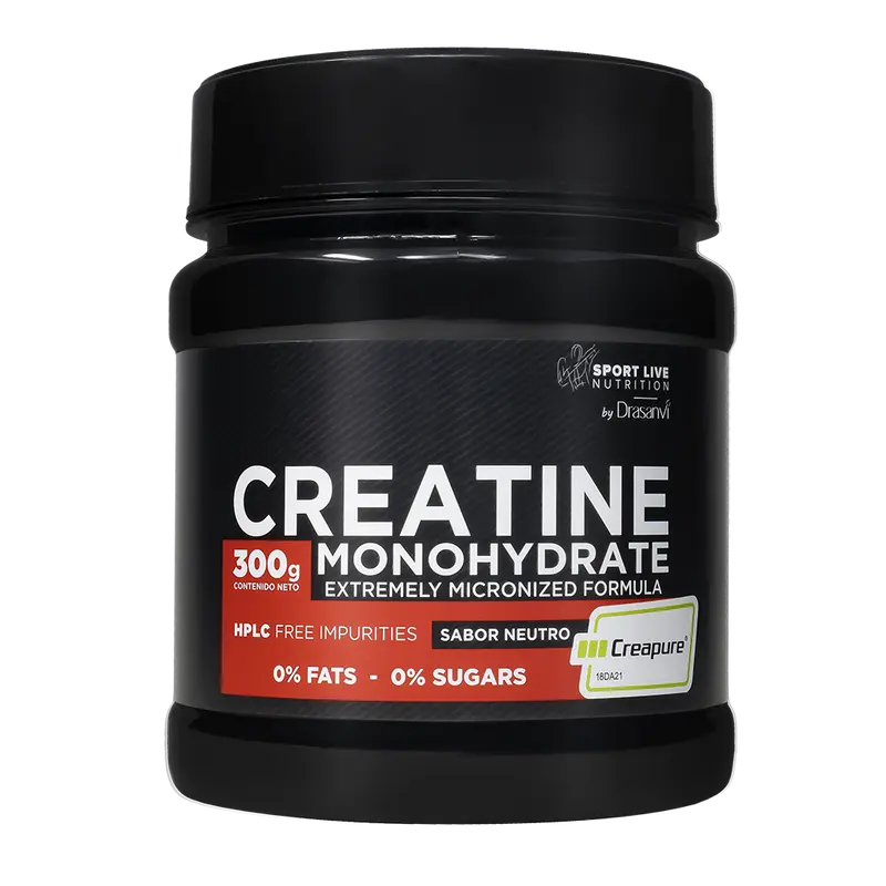 Creatina 200 mesh SANDÍA 300g sport live Drasanvi