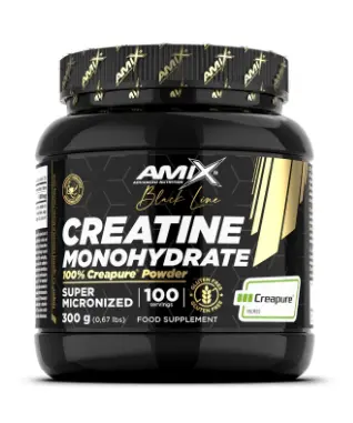 Creatina Monohidrato Creapure 300gr - Black Line