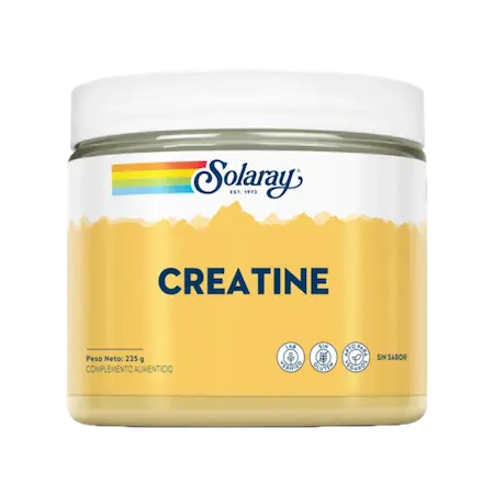 Creatina Monohidrato sin sabor 225gr - SOLARAY