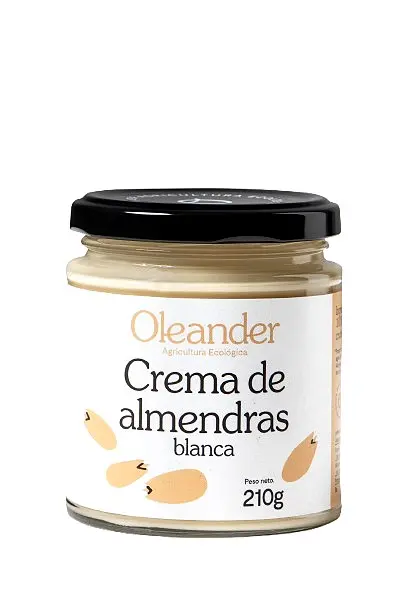 Crema Almendra Blanca Bote cristal 210 gr