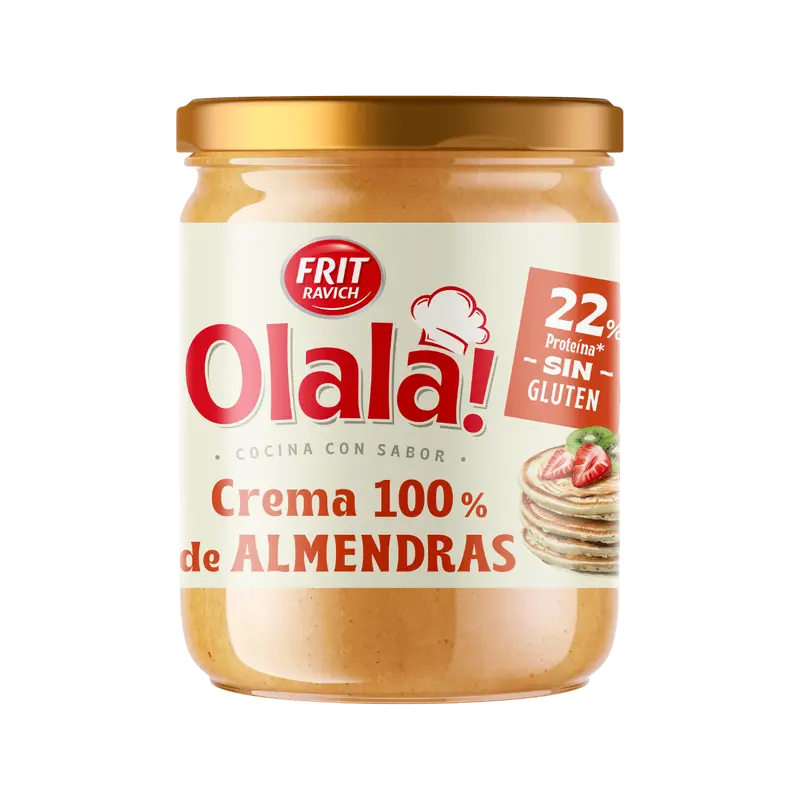 Crema Almendras Bote cristal 200 gramos