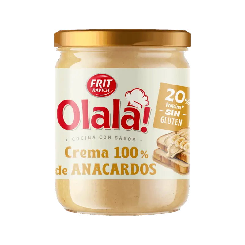 Crema Anacardos Bote cristal 200 gr