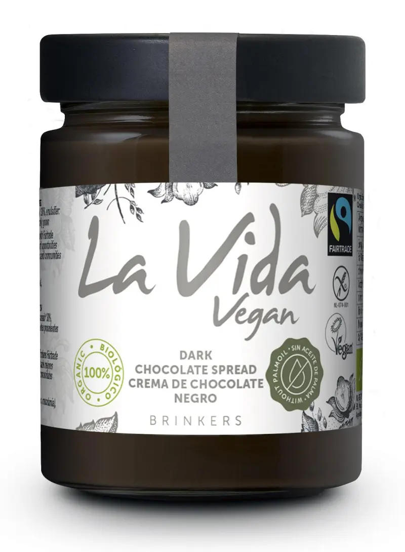 Crema Chocolate Bio Vegana Bote cristal 270 gr
