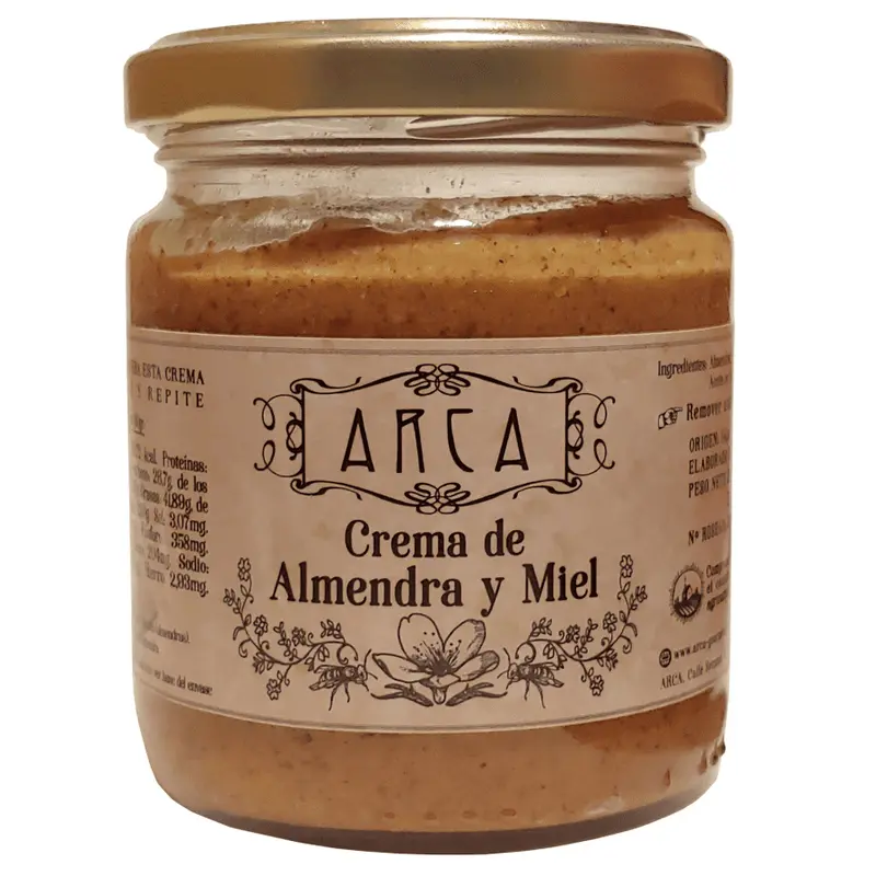 Crema de Almendra y Miel 200gr