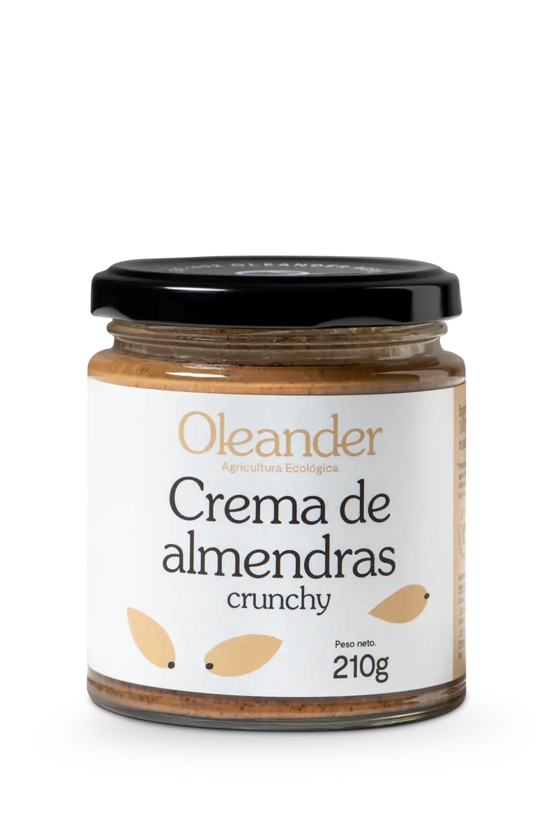 Crema de almendras crunchy - OLEANDER