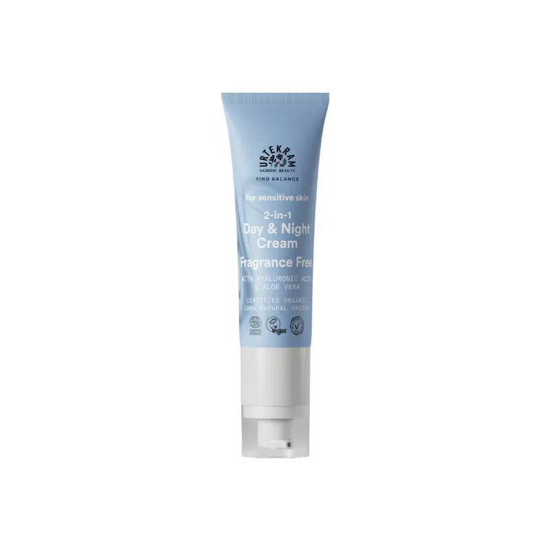 Crema de dia y noche Sin fragancia Bio - 50 ml - Urtekram