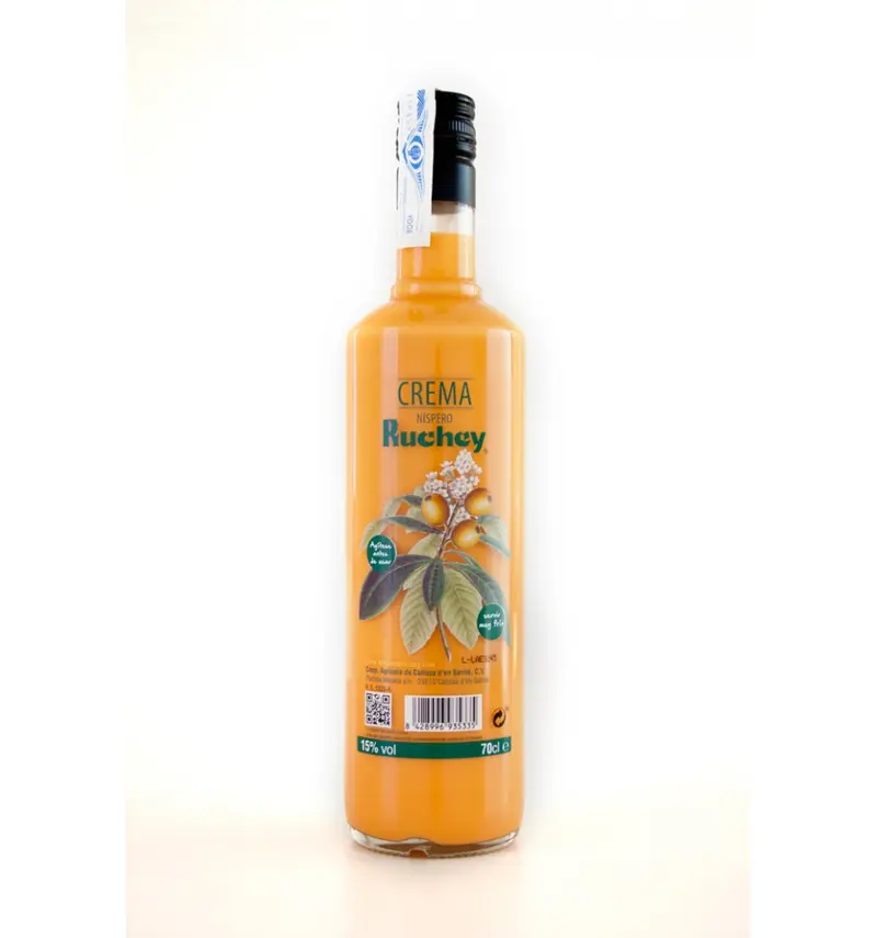 Crema de Licor de Níspero Ruchey.