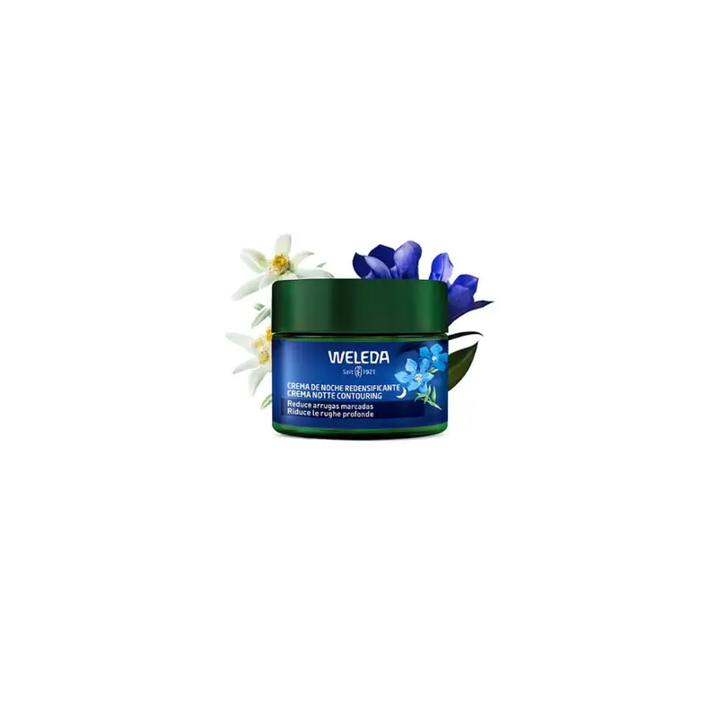Crema de Noche Redensificante de Genciana Azul y Edelweiss - 40 ml - Weleda