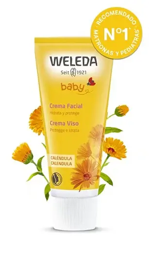 Crema facial de calendula bebe y niño 50 ml - Weleda
