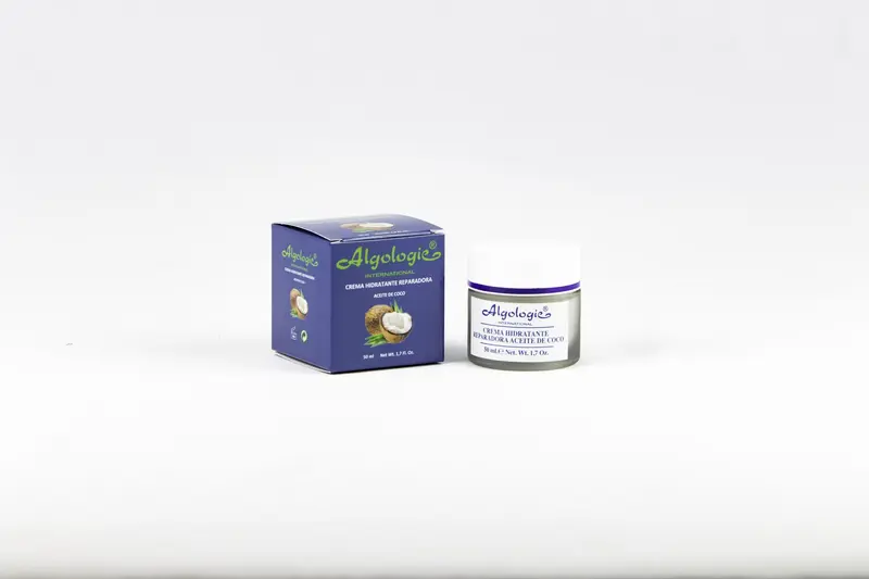 Crema hidratante reparadora Aceite de Coco 50 ml- Algologie