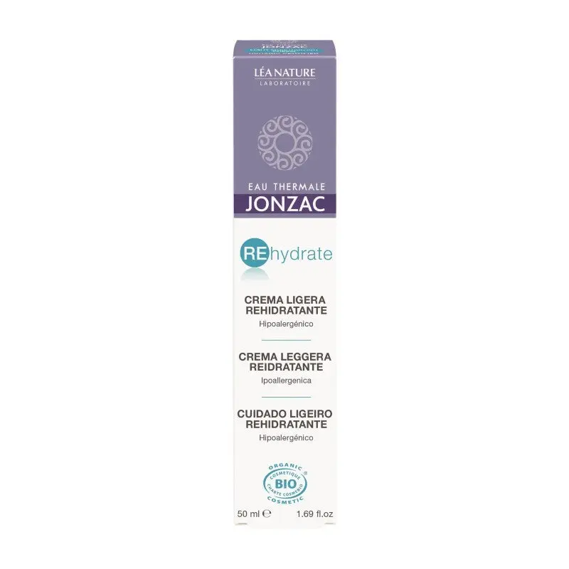 Crema ligera hidratante Rehydrate Bio 50ml Eau Thermale Jonzac