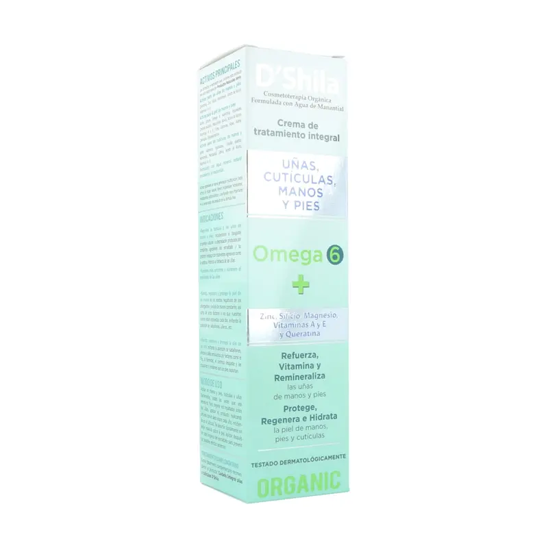 Crema Manos, Uñas, Cutículas y Pies Omega 6