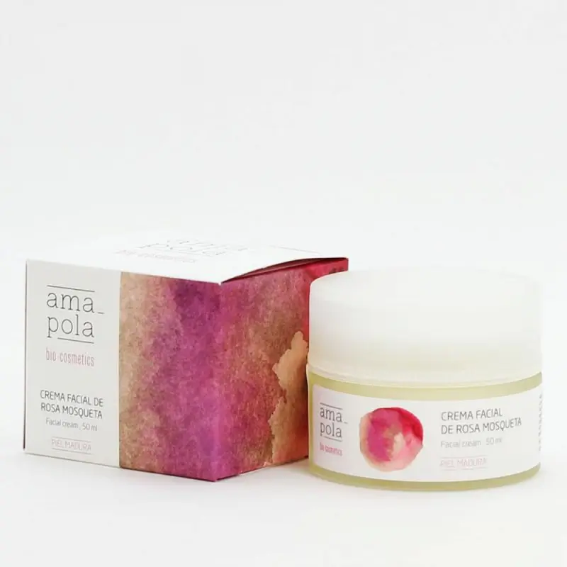 Crema nutritiva de Rosa Mosqueta BIO 50ml - Amapola
