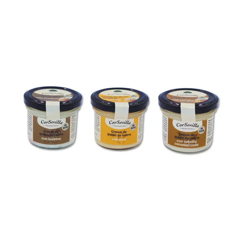 Cremas de queso de cabra