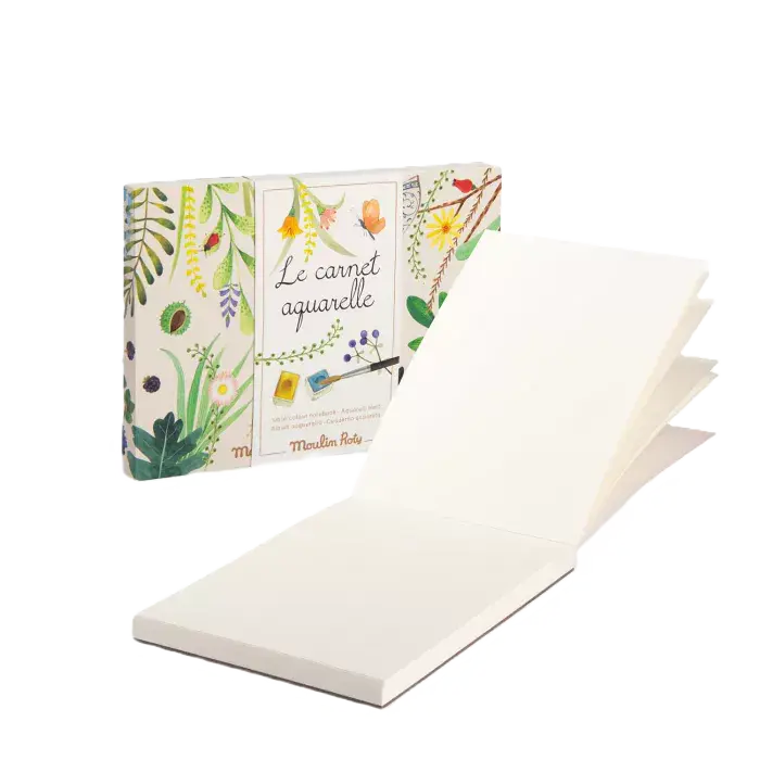 Cuaderno de acuarela El jardín de Moulin