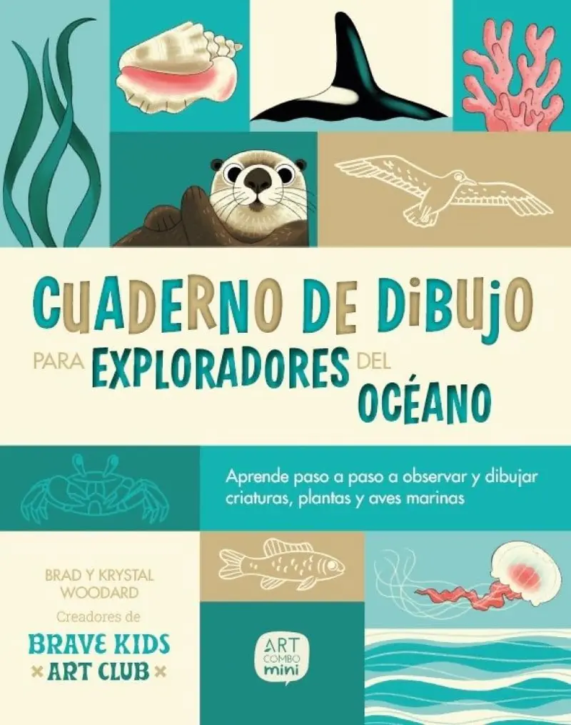Cuaderno de dibujo para exploradores del océano