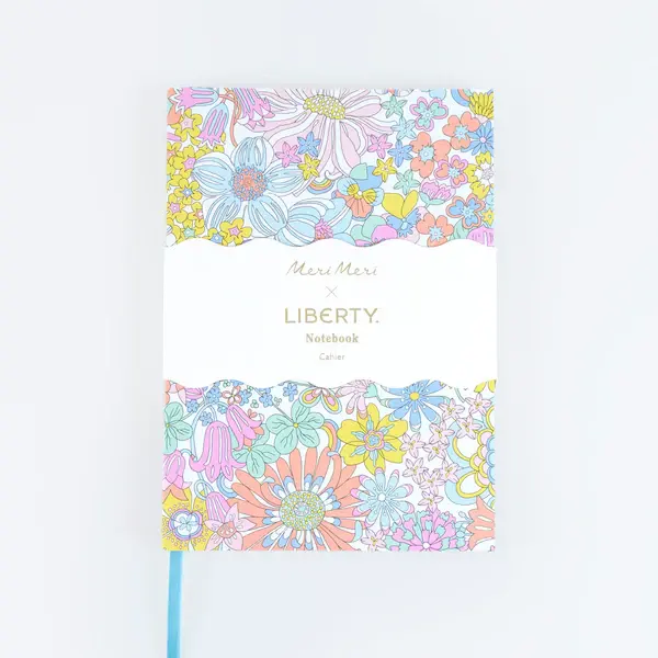 Cuaderno de Tapas Blandas Meri Meri x Liberty Rainbow Garden