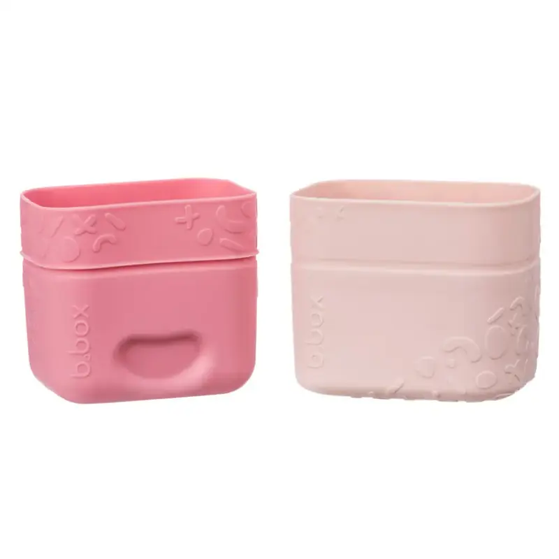 Cubos de Silicona para Snacks B.Box Set de 2 - Berry