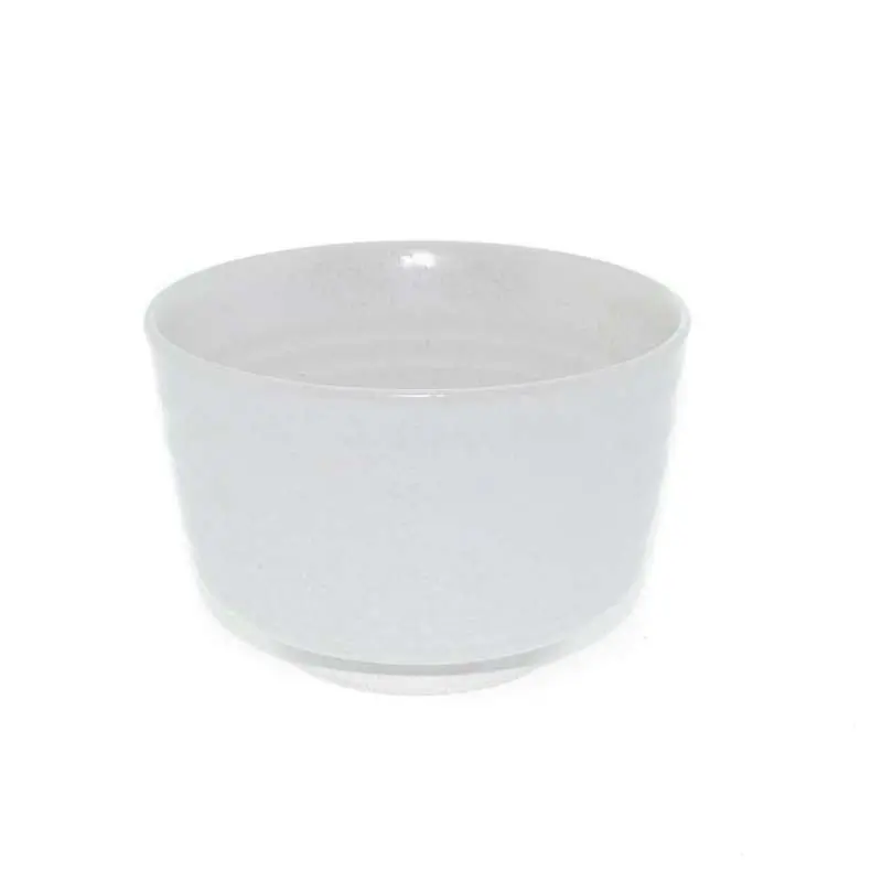 Cuenco para té matcha blanco
