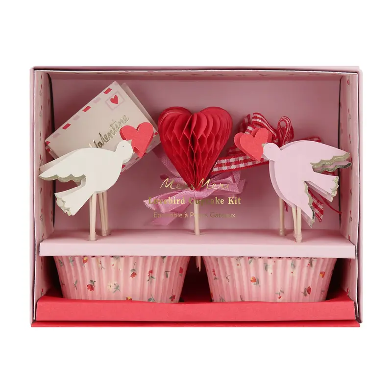 Cupcake kit Pájaros
