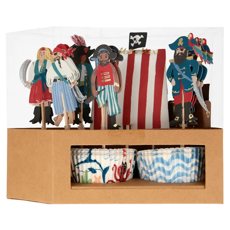 Cupcake kit pirata