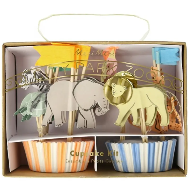 Cupcake kit safari