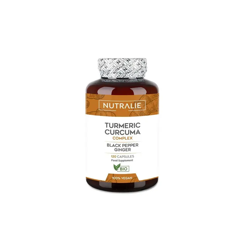 Curcuma Complex - 120 cápsulas - Nutralie