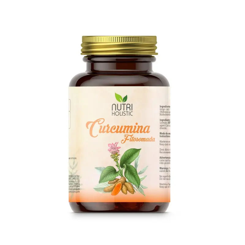 Curcumina Fitosomada 500mg / 120 caps - NUTRI HOLISTIC