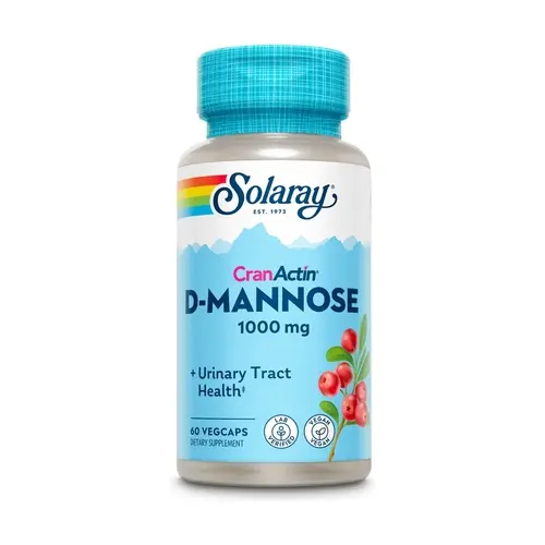 D-Mannose con Cranactin 60Caps - SOLARAY