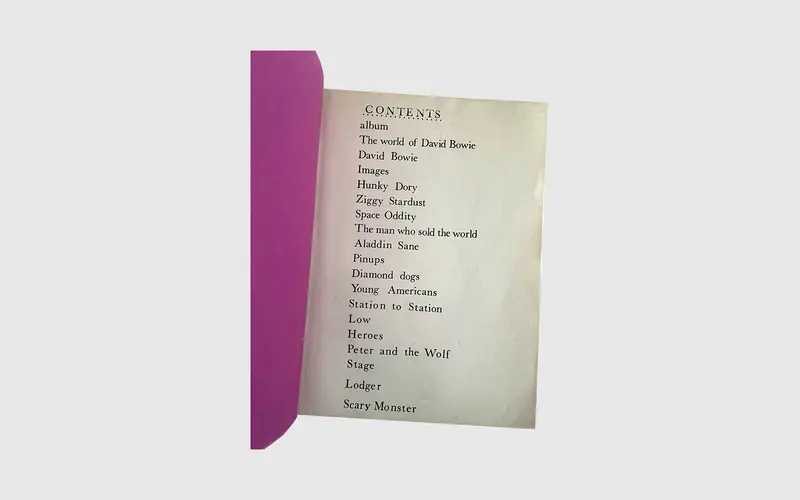 David Bowie Songbook