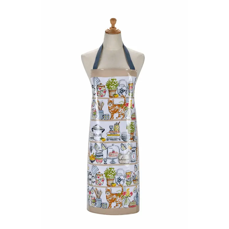Delantal de PVP con diseño "Cats Pantry"