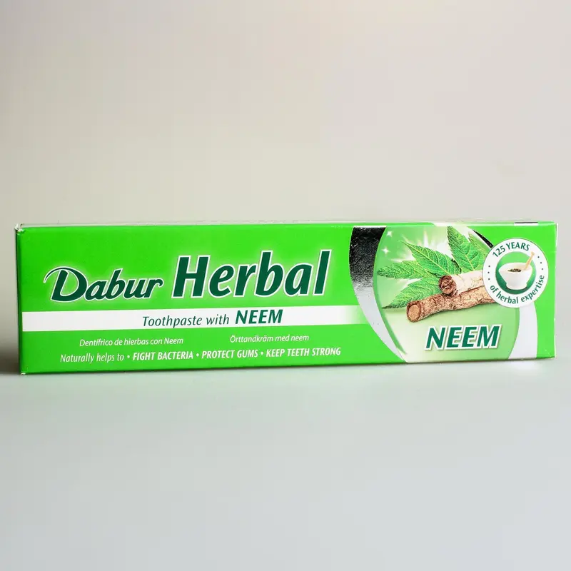 DENTRIFICO AYURVEDICO AL NEEM 100 ML - DABUR